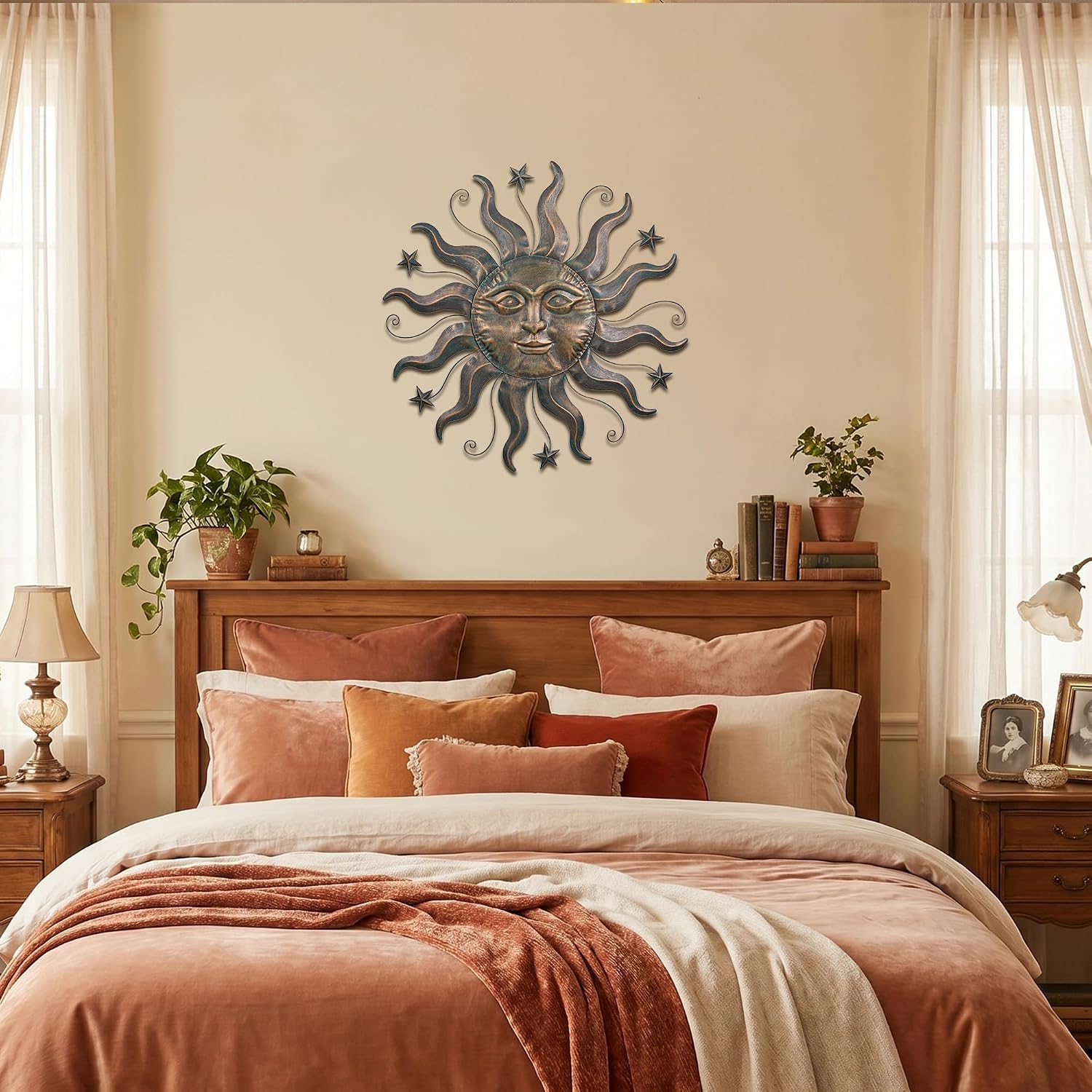 UV Coated Metal Yard Wall Art
