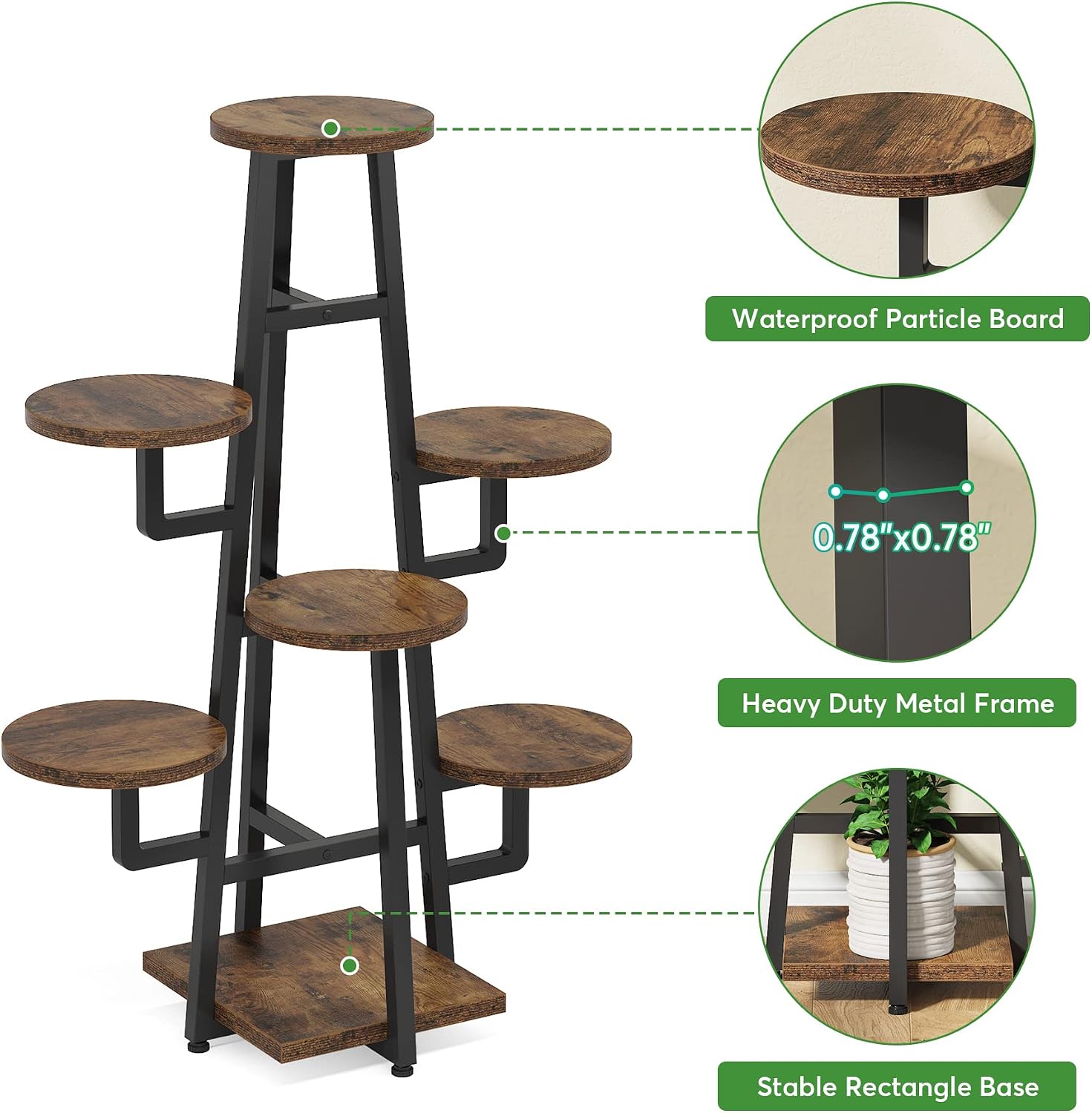 7-Tier Tall Corne
