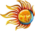 Sun Moon Metal Wall Hanging Decor