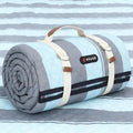 Grey Green Foldable Picnic Mat