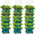 Green 7-Tier Stack Planter