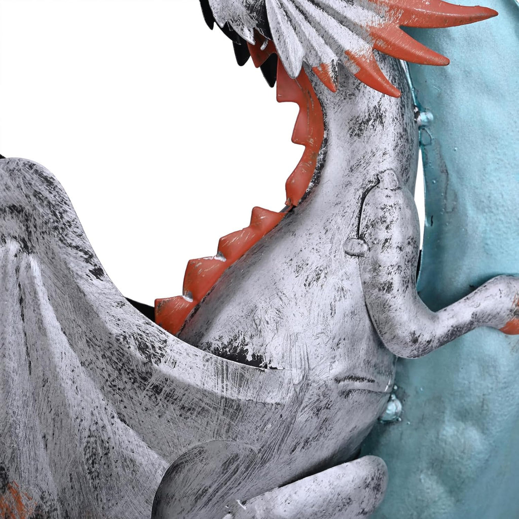 Metal Dragon Garden Hanging Ornament
