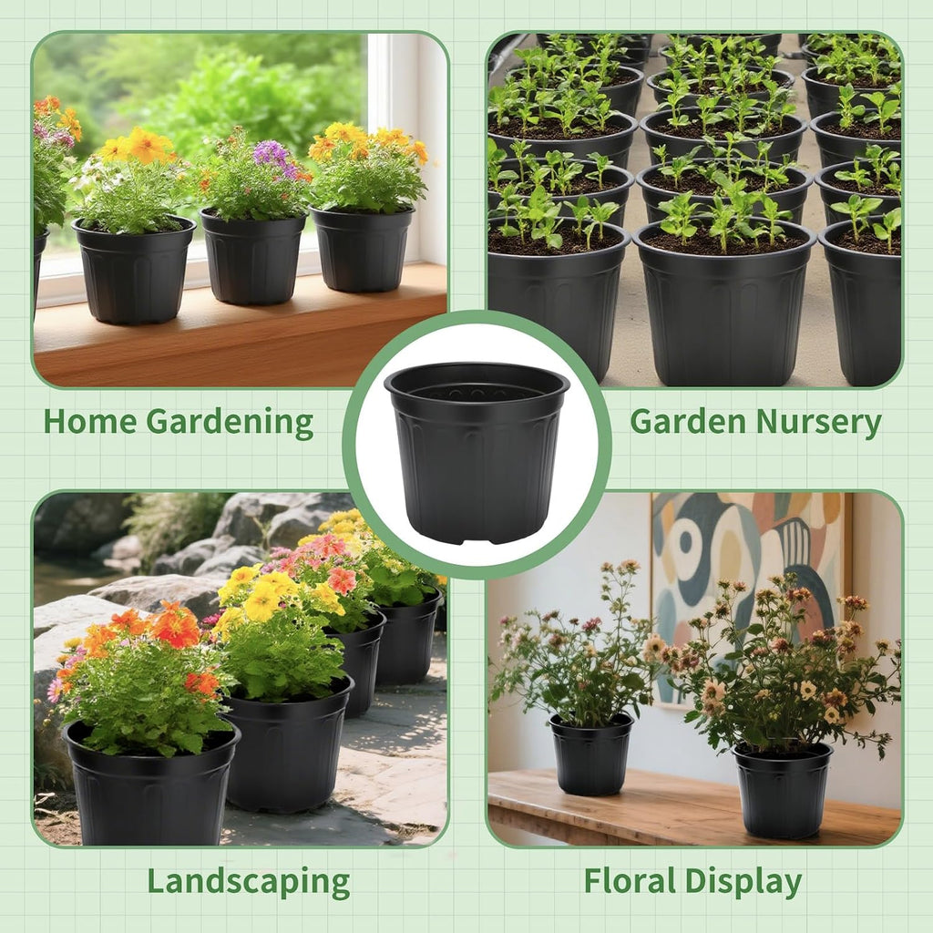 3Gallon Plastic Nursery Plant Pots