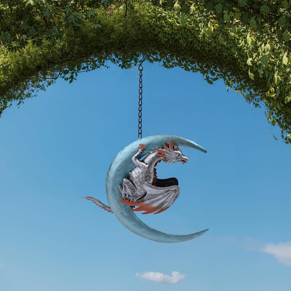 Metal Dragon Garden Hanging Ornament