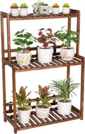 Vertical 3-Tier Wooden Plant Stand