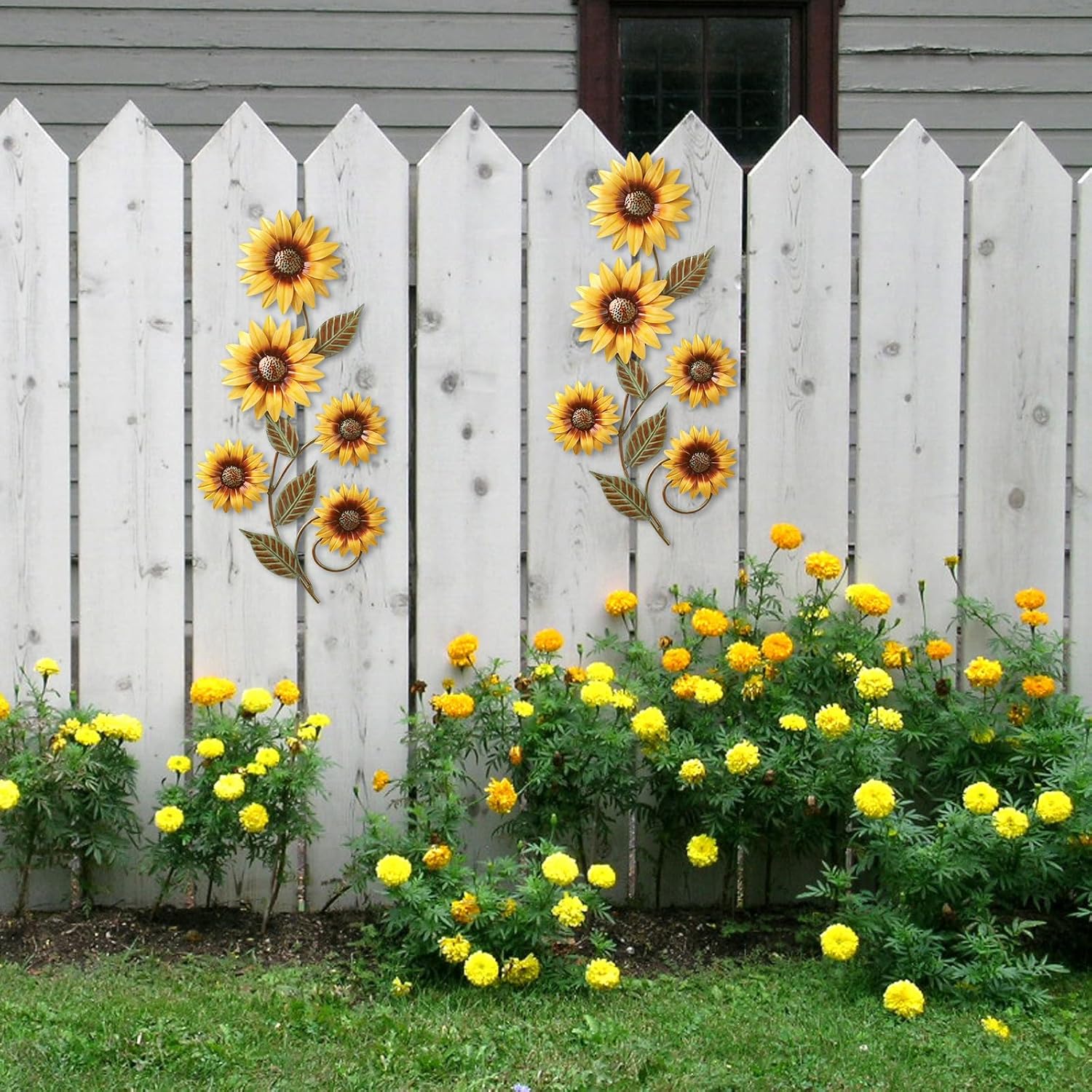 Sunflower Metal Wall Hanging Decor