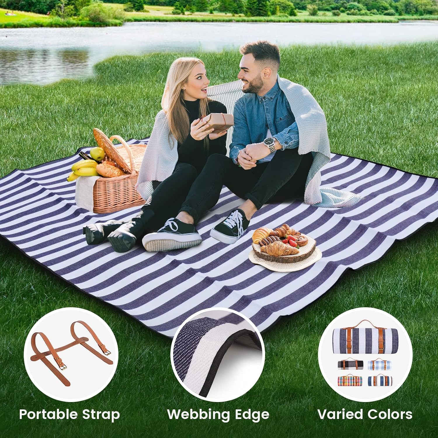 Layered Waterproof Foldable Picnic Mat