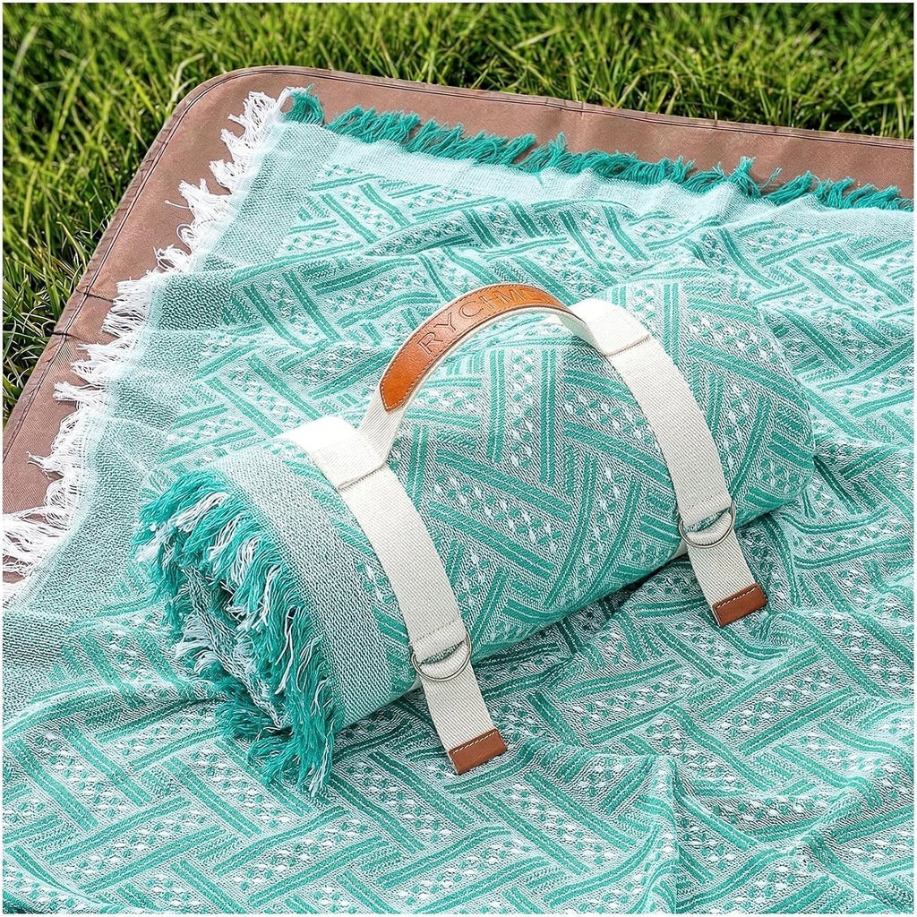 Boho Woven Large Beach Picnic Mat