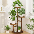 3-Tier Rustic Corner Plant Stand