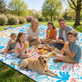 Coral Large Foldable Picnic Blanket