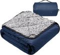 Blue Sherpa Warm Outdoor Blanket