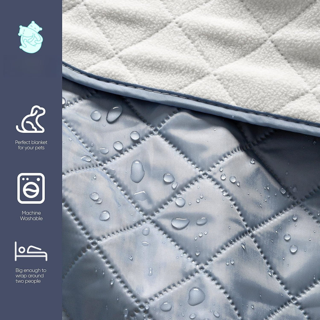 Thick Waterproof Outdoor Fleece Blanket